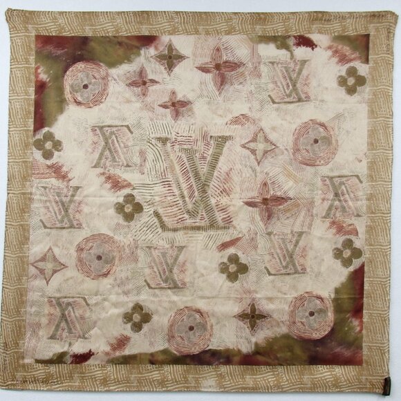 LOUIS VUITTON 2000 Sydney Olympics Commemorative Limited Edition scarf silk - Picture 3 of 7